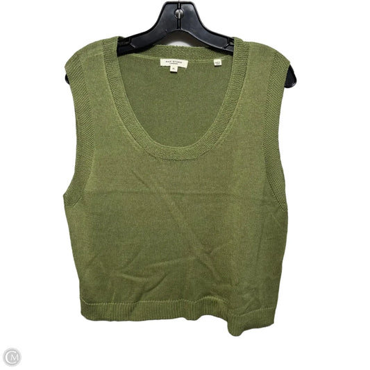 Vest Sweater By Max Studio In Green, Size: Xl