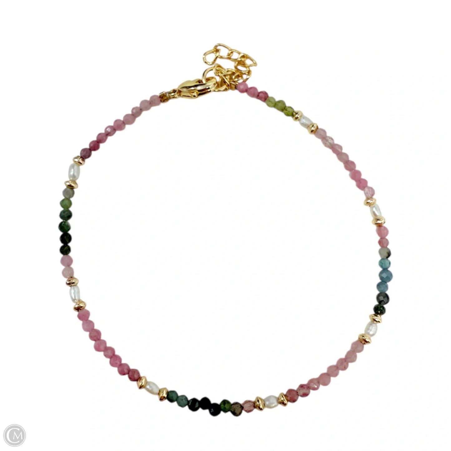 Faceted Multi Stone Beaded Bracelet By YS India