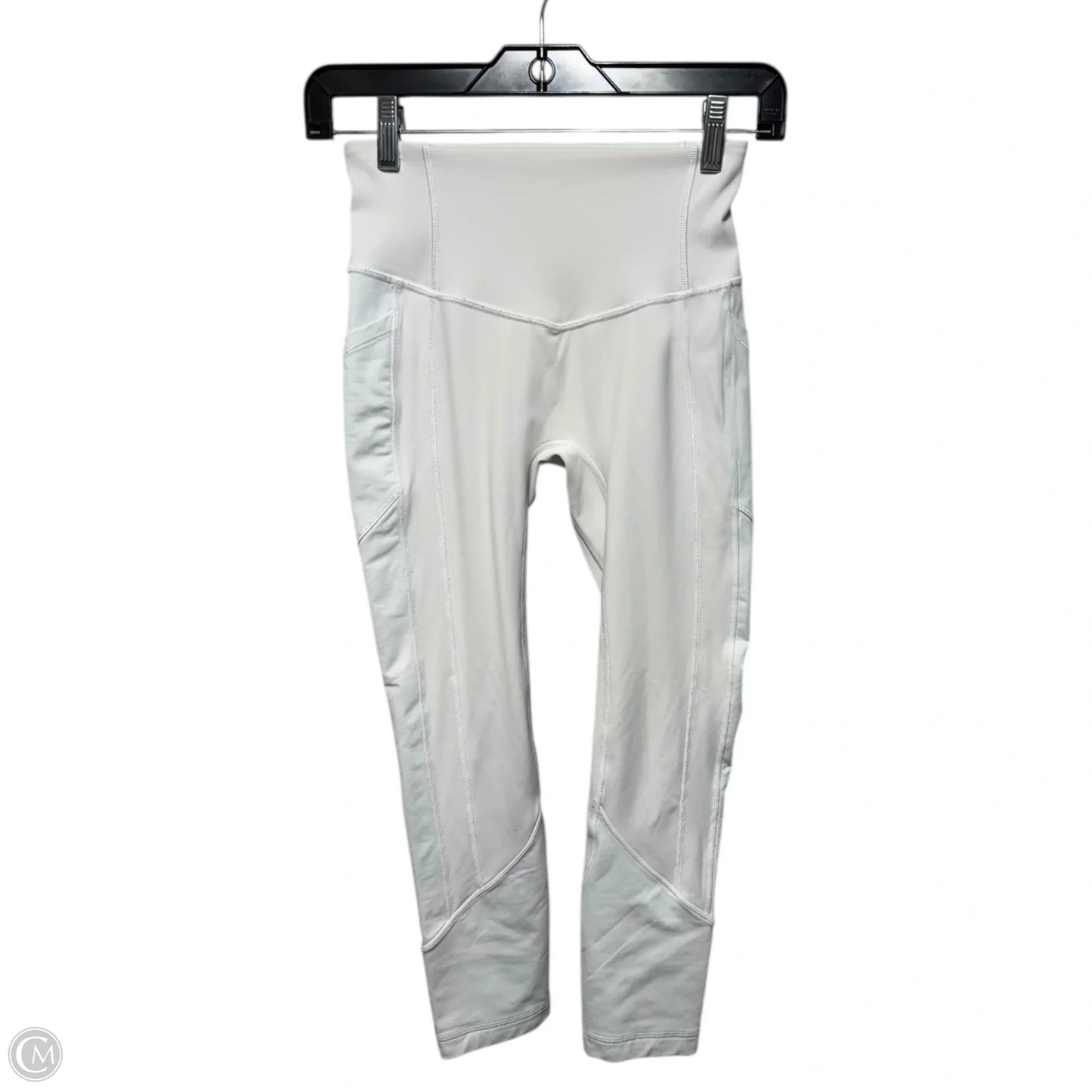 Athletic Leggings By Lululemon In White, Size: 4