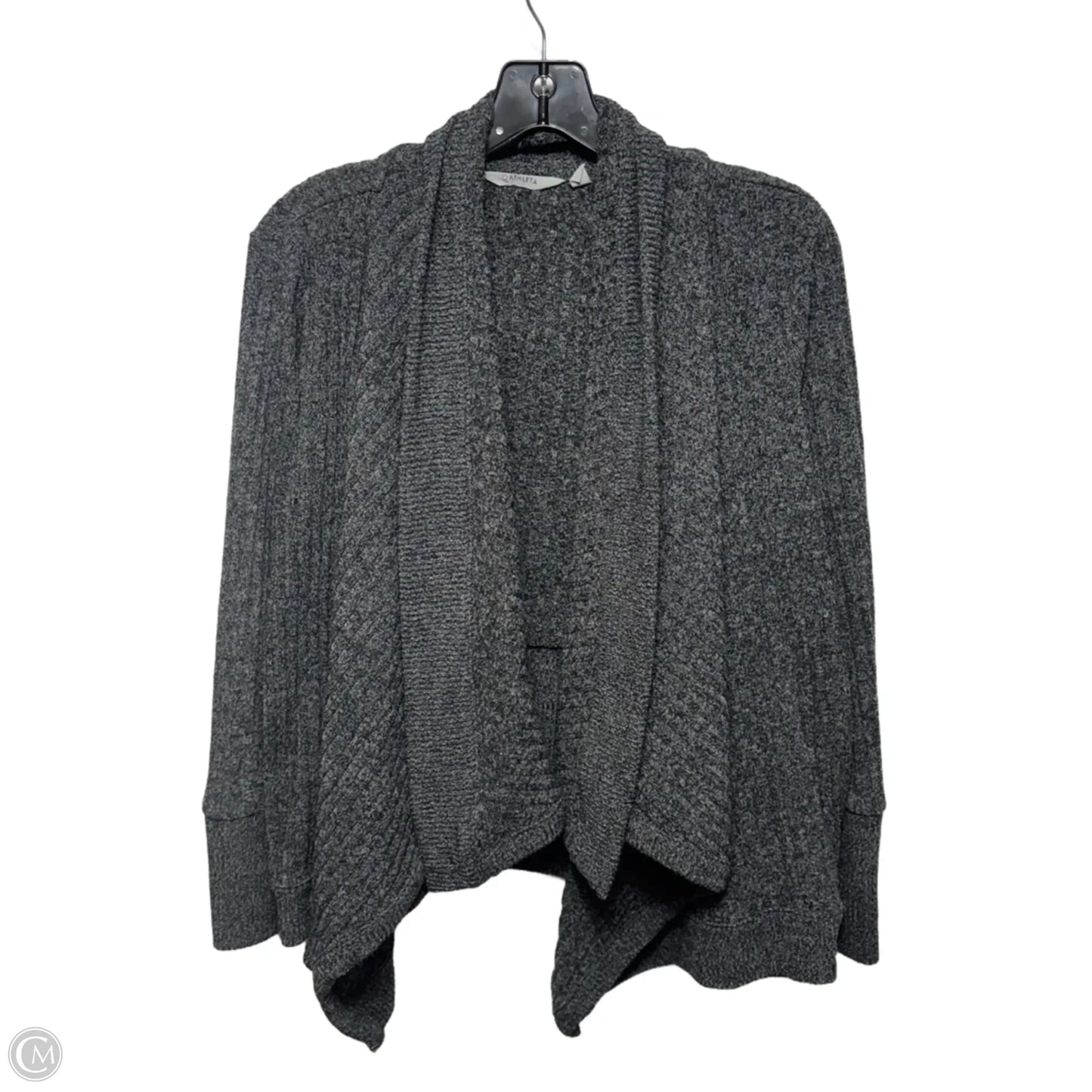 Sweater Cardigan By Athleta In Grey, Size: M