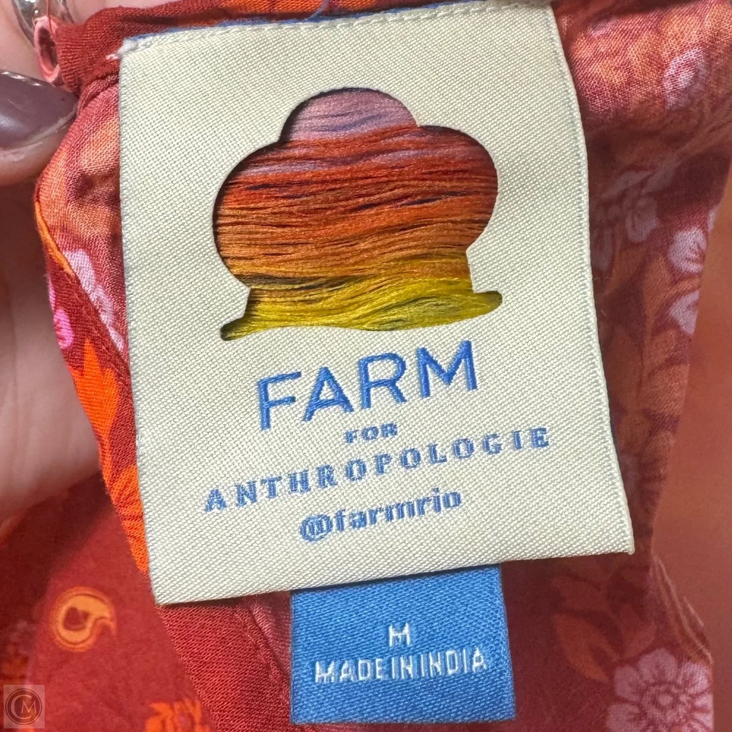 Combuco Cutout Maxi Dress By Farm Rio In Floral Print, Size: M