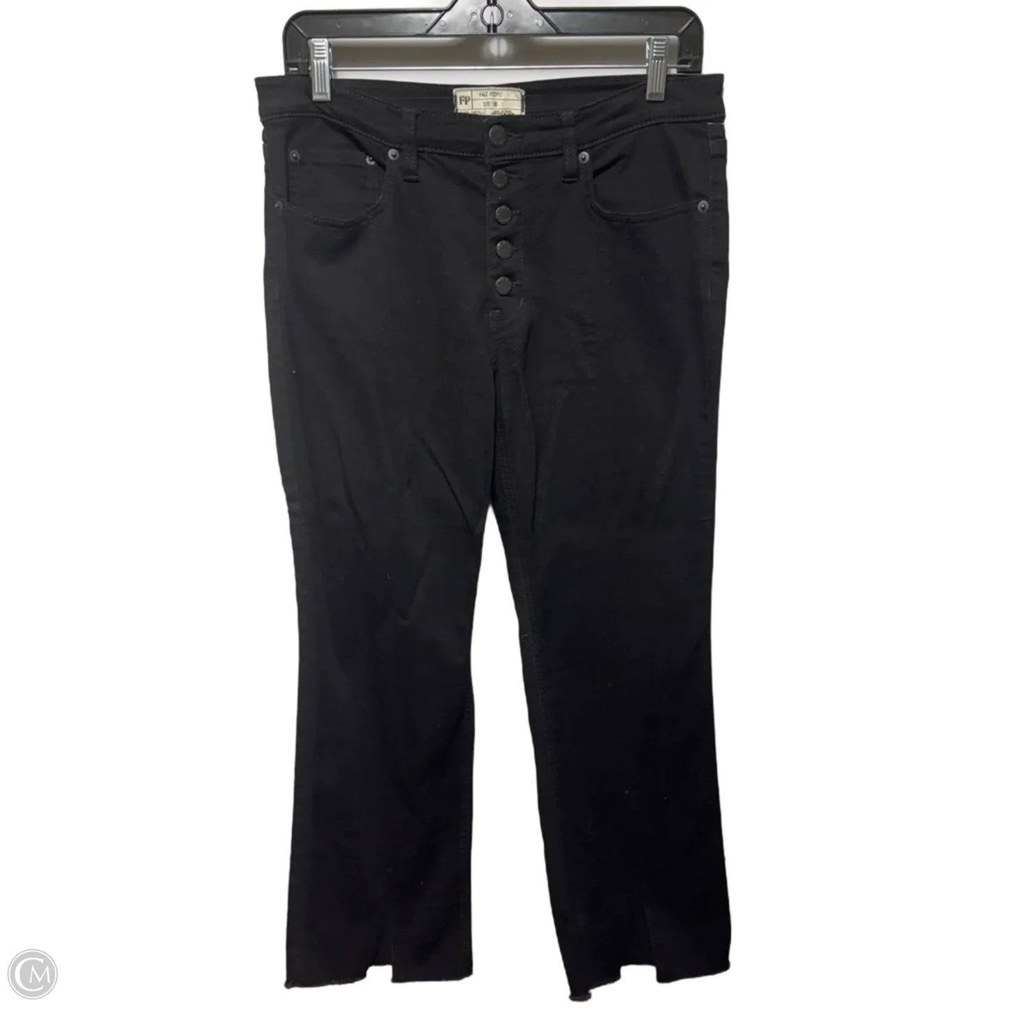 Dylan Jeans Flared By Free People In Black, Size: 10