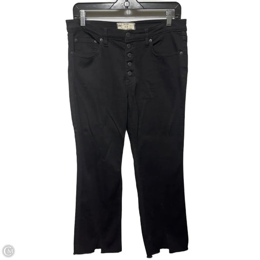 Dylan Jeans Flared By Free People In Black, Size: 10