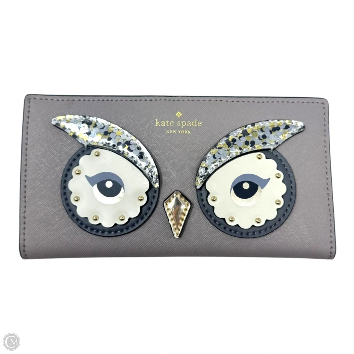 Owl Bifold Wallet Designer By Kate Spade, Size: Medium