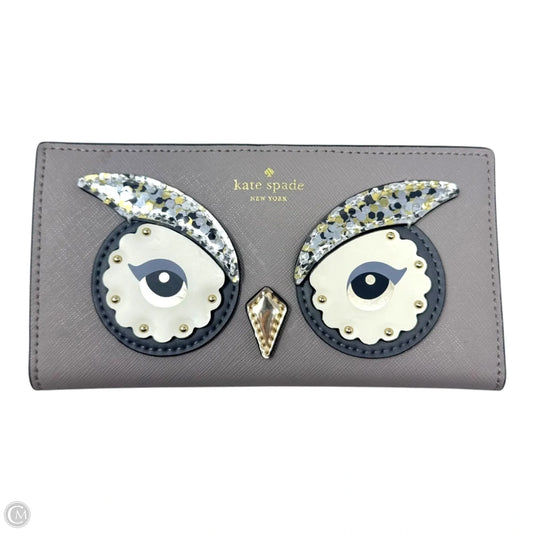 Owl Bifold Wallet Designer By Kate Spade, Size: Medium