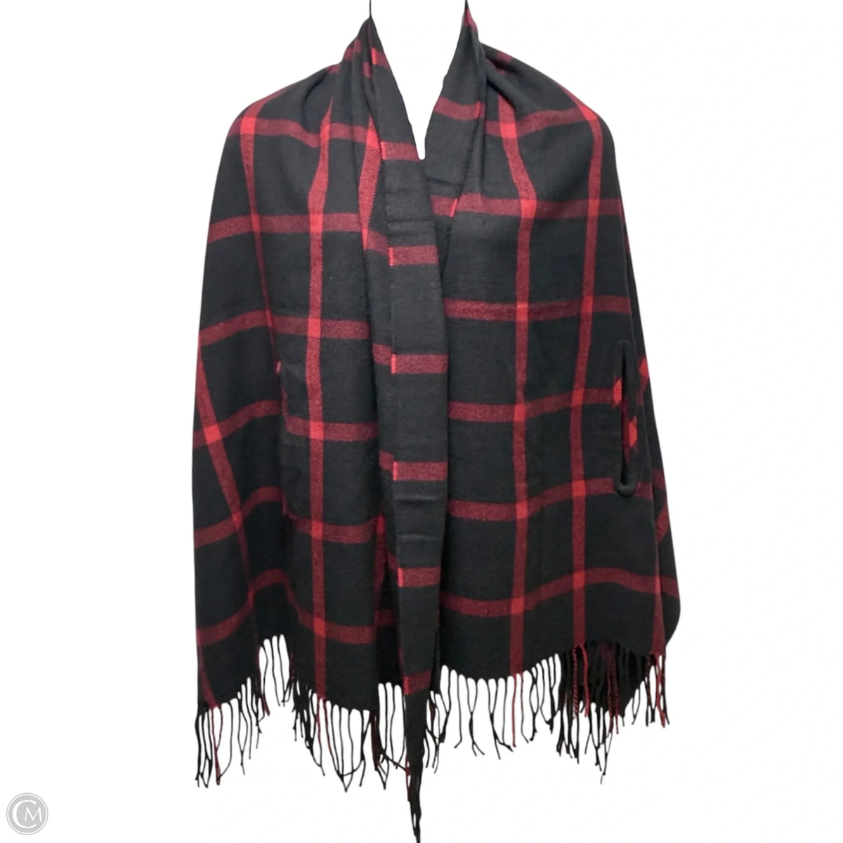 Shawl By J. Crew In Plaid Pattern