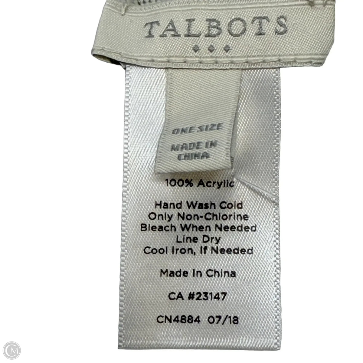 Fringe Trim Long Scarf By Talbots