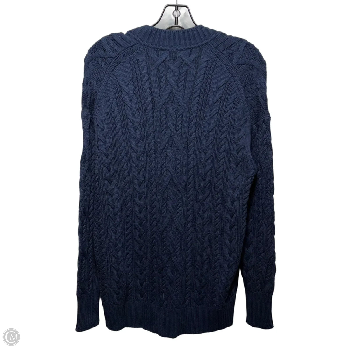 Sweater Cardigan By J. Crew In Blue, Size: S