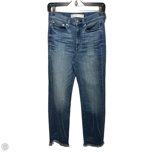 Jeans Designer By Ayr In Blue Denim, Size: 4/27