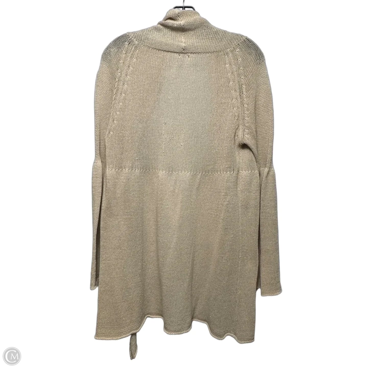 Sweater Cardigan By Max Studio In Tan, Size: S