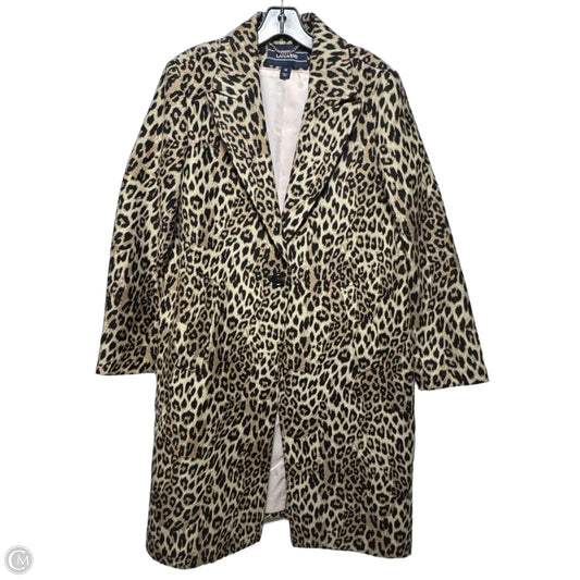 Coat Other By Lands End In Animal Print, Size: 12