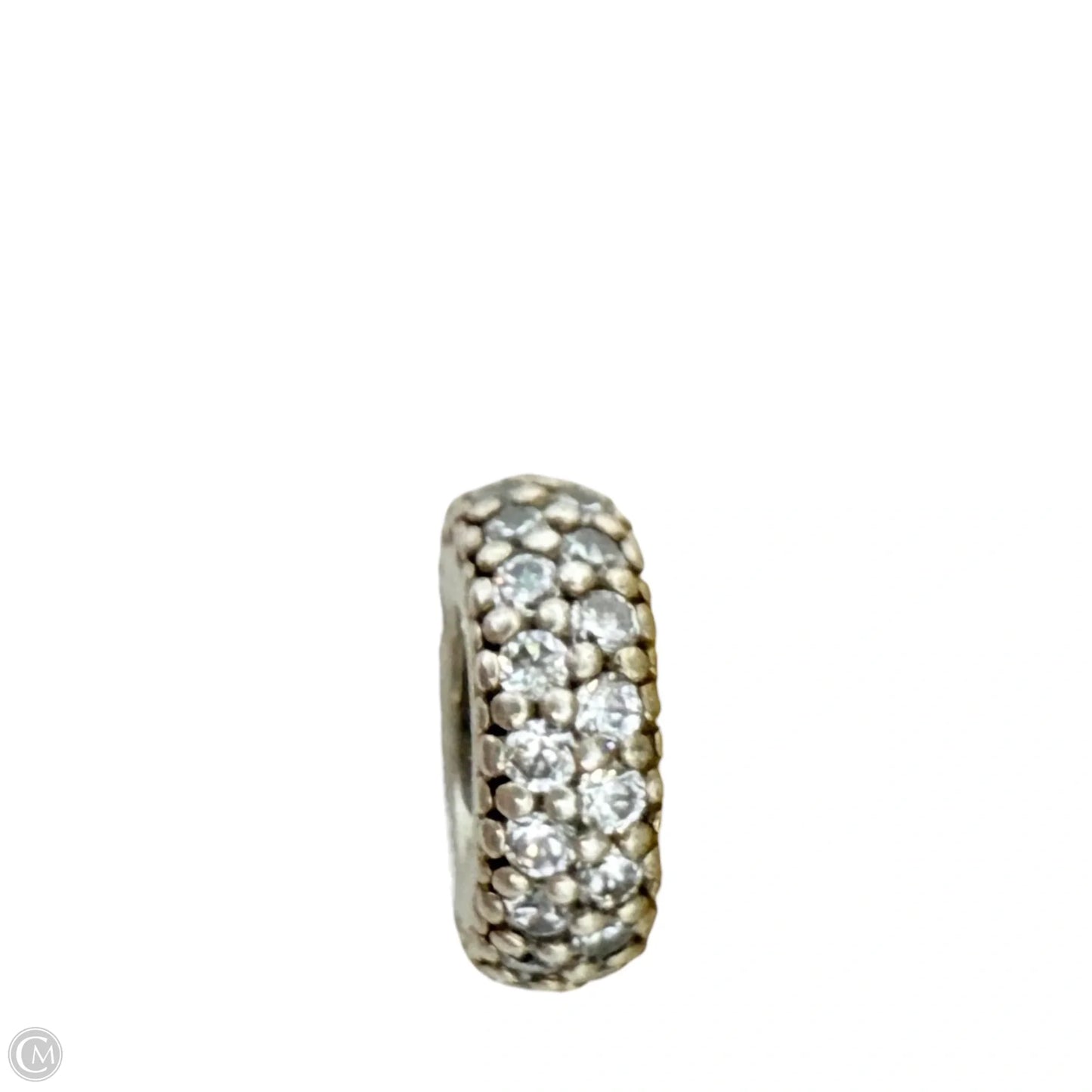 Sterling Silver & CZ Pavé Inspiration Within Spacer Charm By Pandora