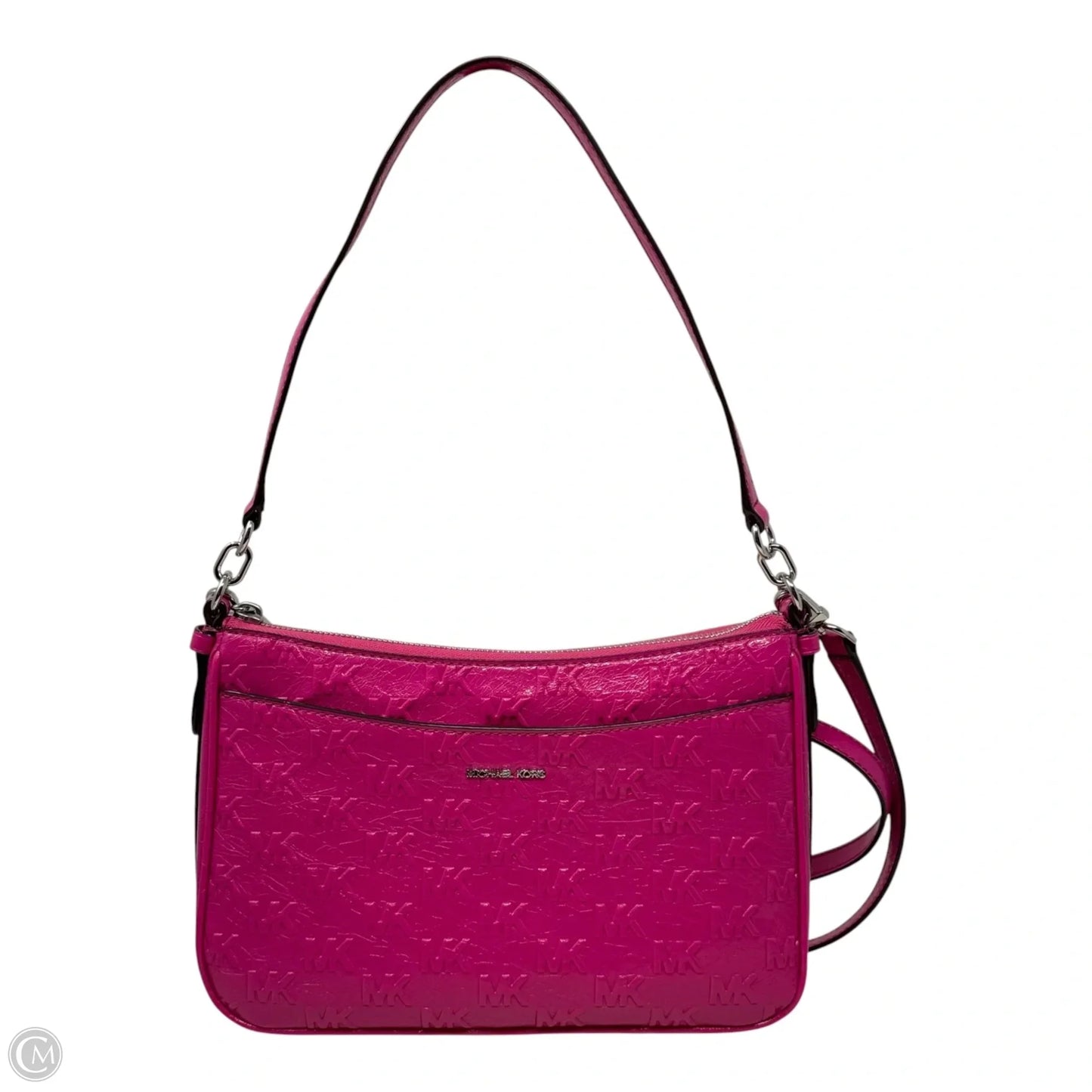 Jet Set Patent Debossed Handbag By Michael By Michael Kors, Size: Small