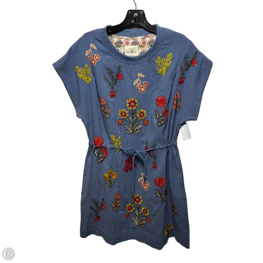 Dress Casual Short By Umgee In Blue, Size: L