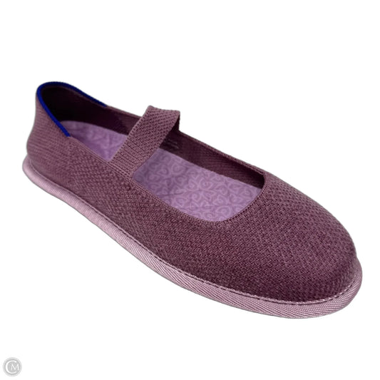 ReVelvet Cruiser Mary Jane Shoes Flats By Rothys In Mauve, Size: 7