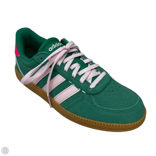 MEN’S Sneakers By Adidas In Green & Pink, Size: MEN’S 6, Women’s 7