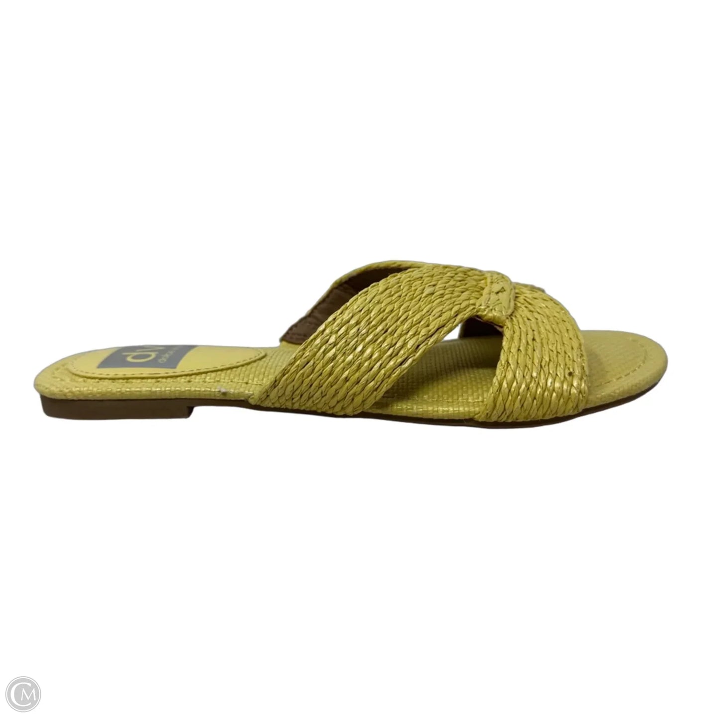 Geeya Sandals Flats By Dolce Vita In Yellow, Size: 7.5