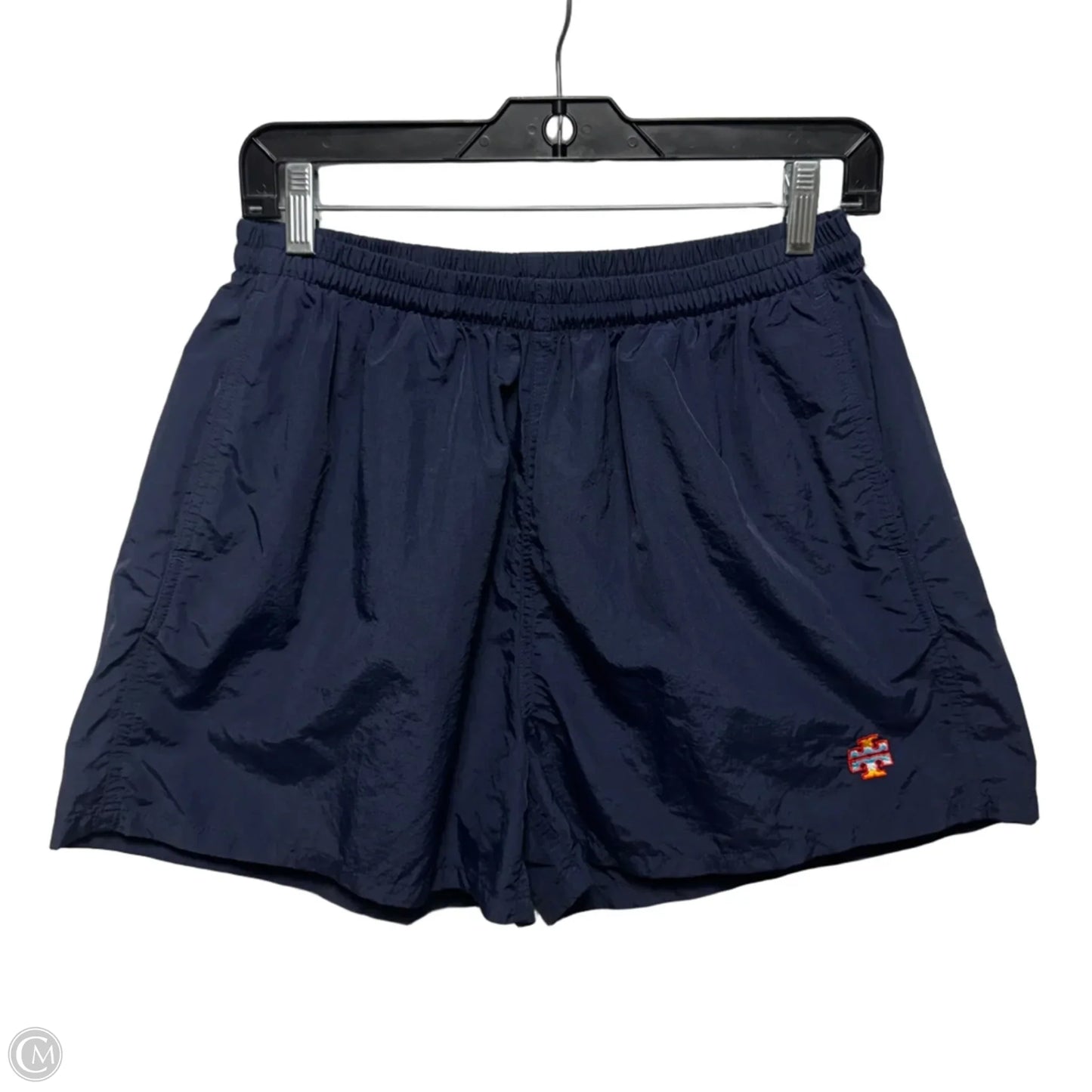 Shorts Designer By Tory Burch In Navy, Size: M