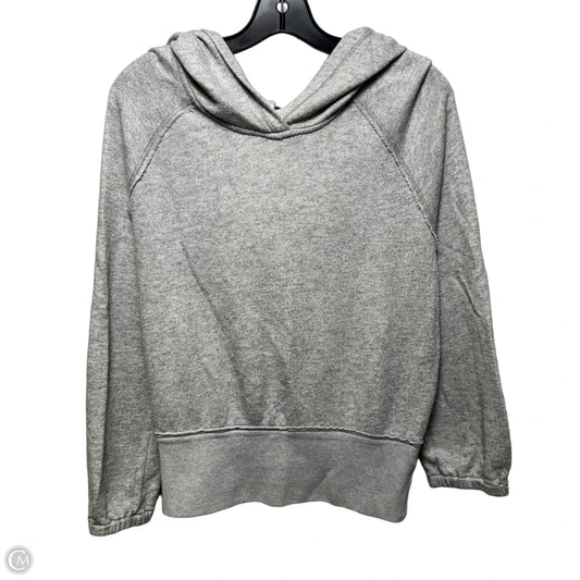 Sweatshirt Hoodie By Free People In Grey, Size: S