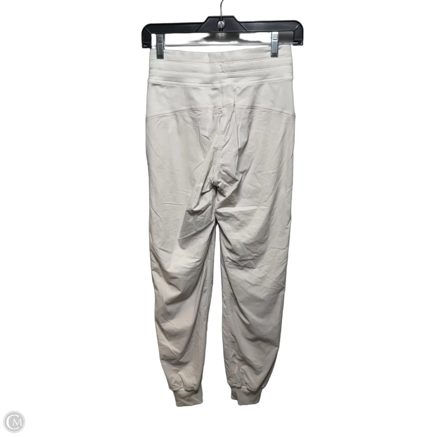 Athletic Pants By Lululemon In Cream, Size: 2