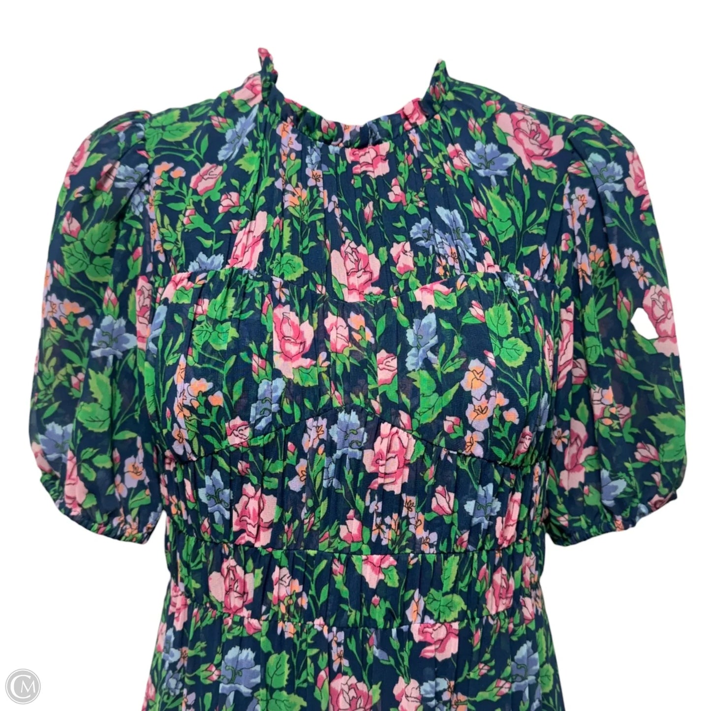 Dress Designer By Diane Von Furstenberg In Floral Print, Size: 00