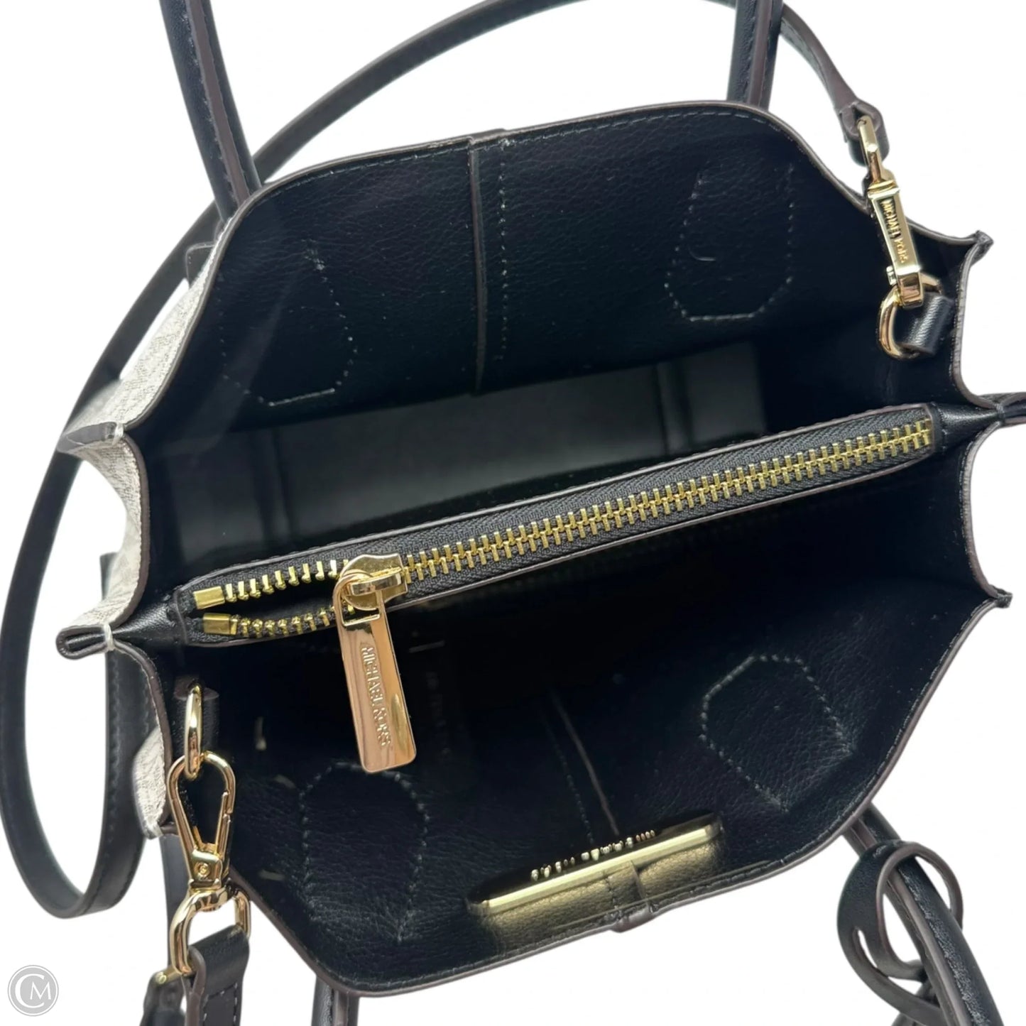 Mercer Two Tone Handbag By Michael By Michael Kors, Size: Small