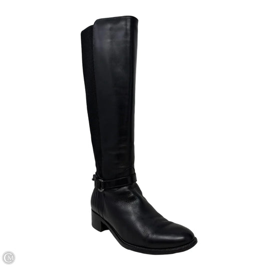 Riding Boots By Aquatalia In Black, Size: 7.5