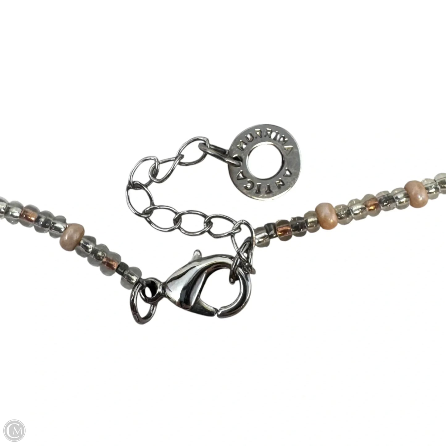 Glass Bead Statement Necklace By Murina Antica