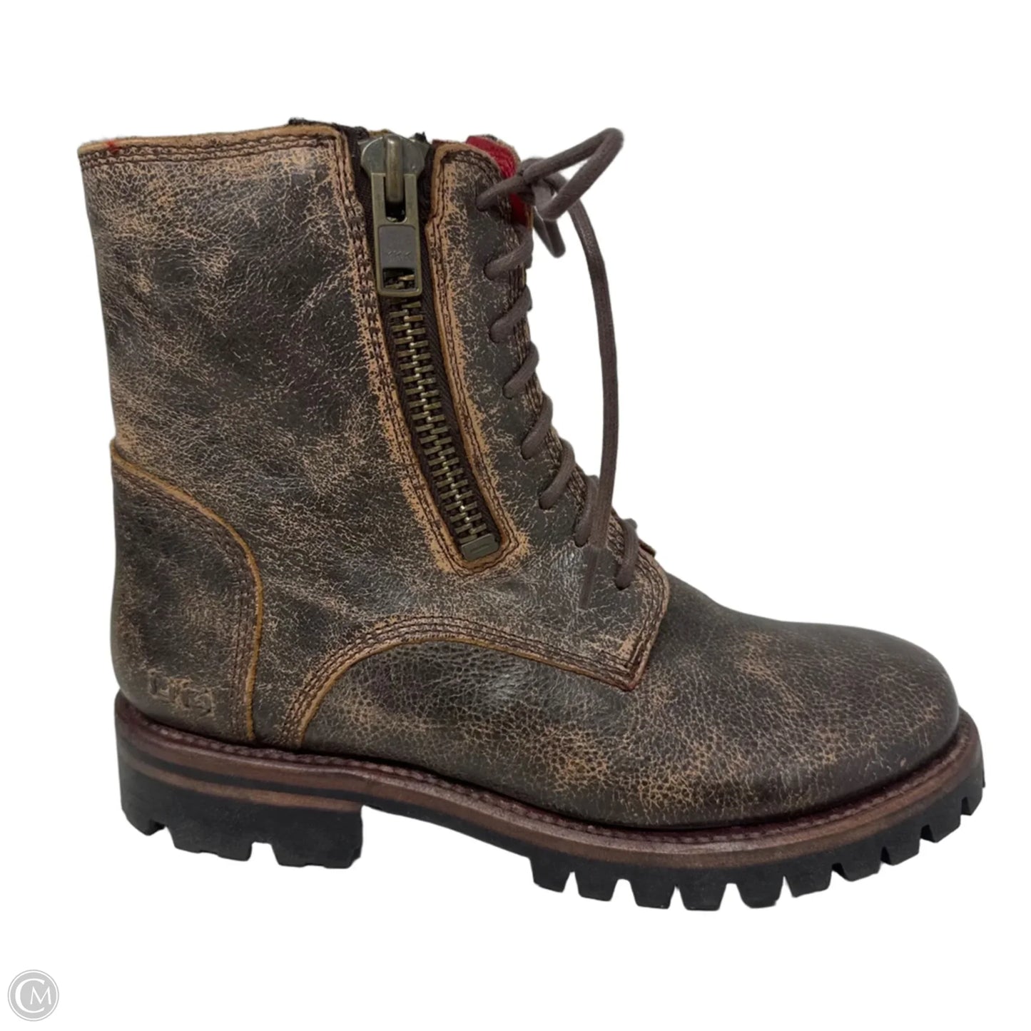 Tactic Trek Boots Ankle Flats By Bed Stu In Brown, Size: 9.5