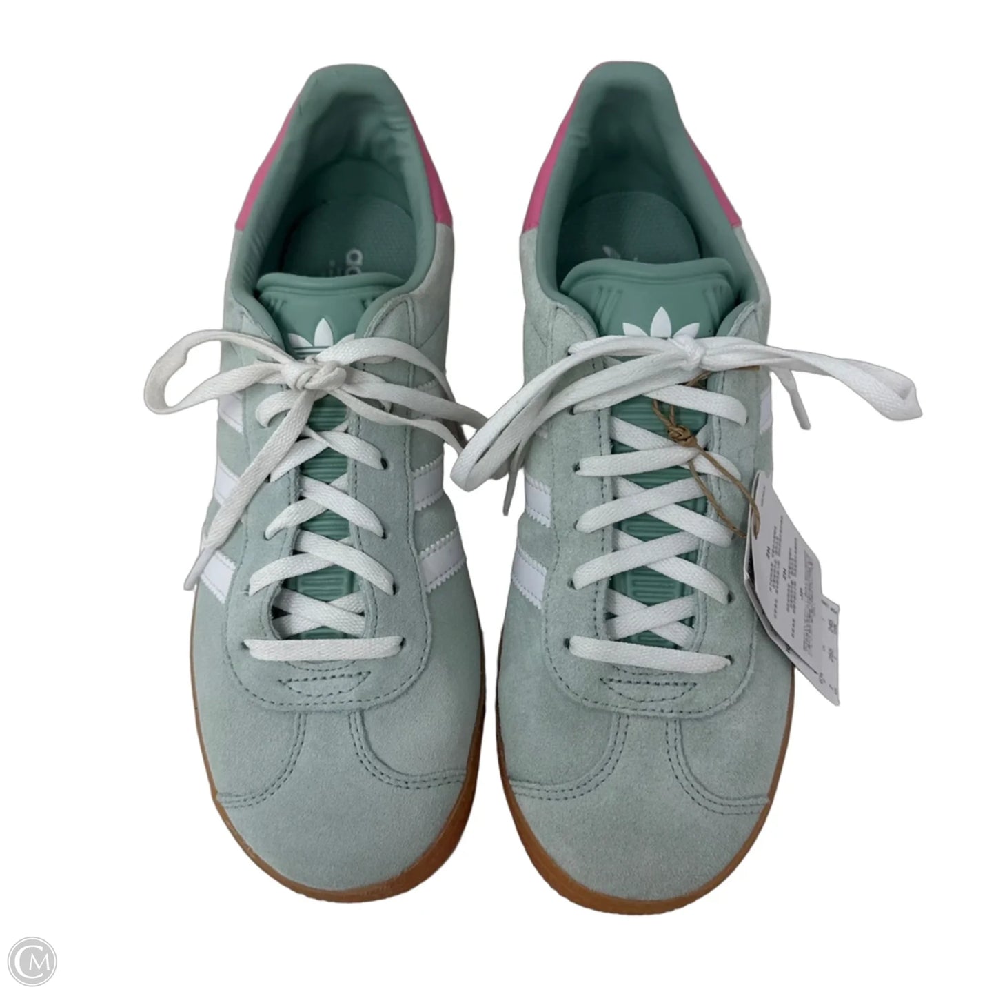 Gazelle Shoes Sneakers By Adidas In Green, Size: 8