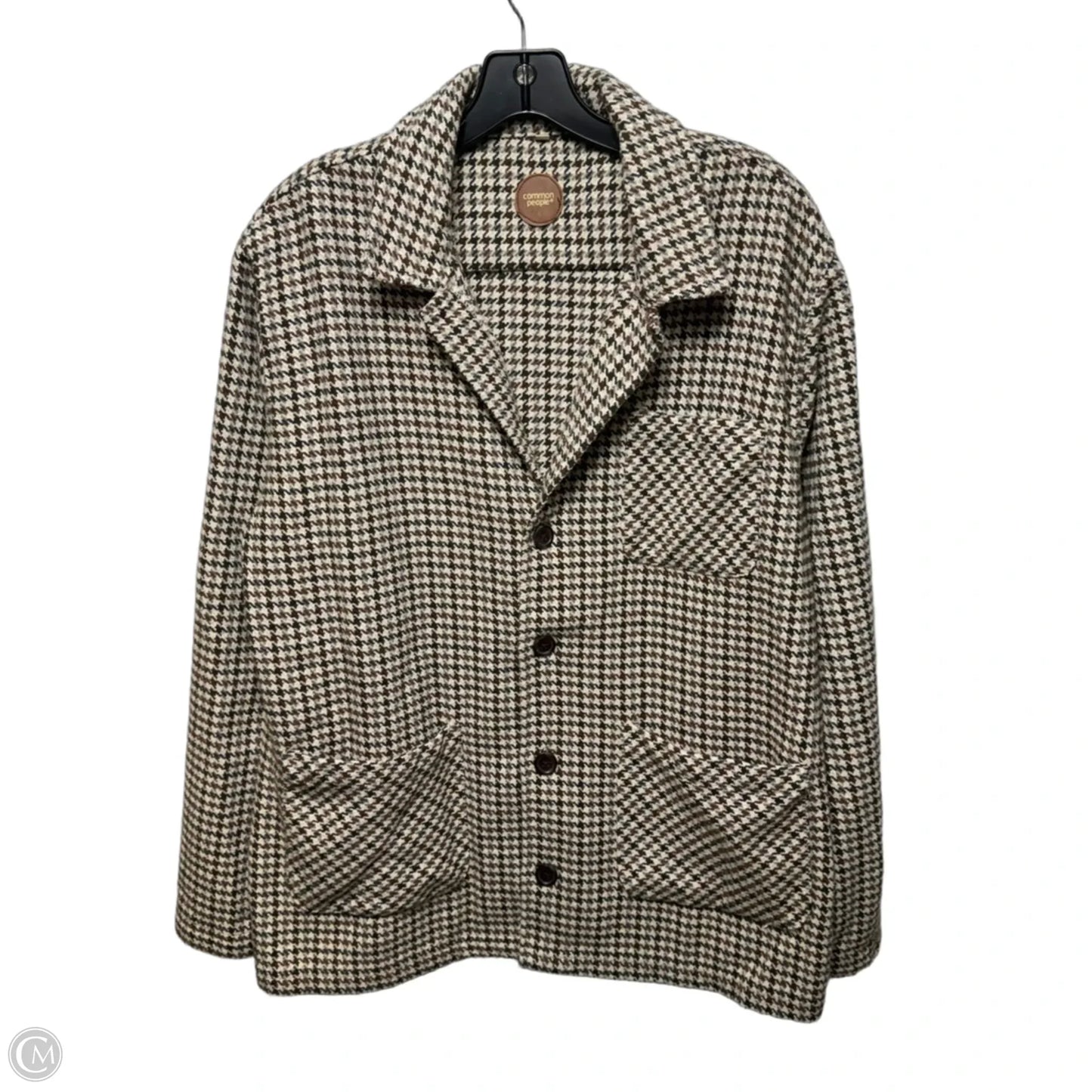 Jacket Other By Common People In Checkered Pattern, Size: M