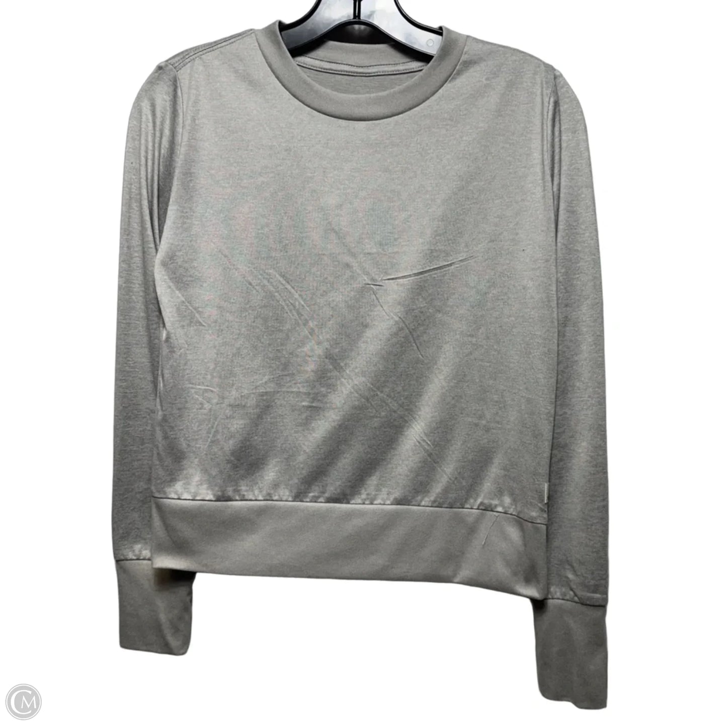 Athletic Top Long Sleeve Crewneck By Vuori In Grey, Size: Xs
