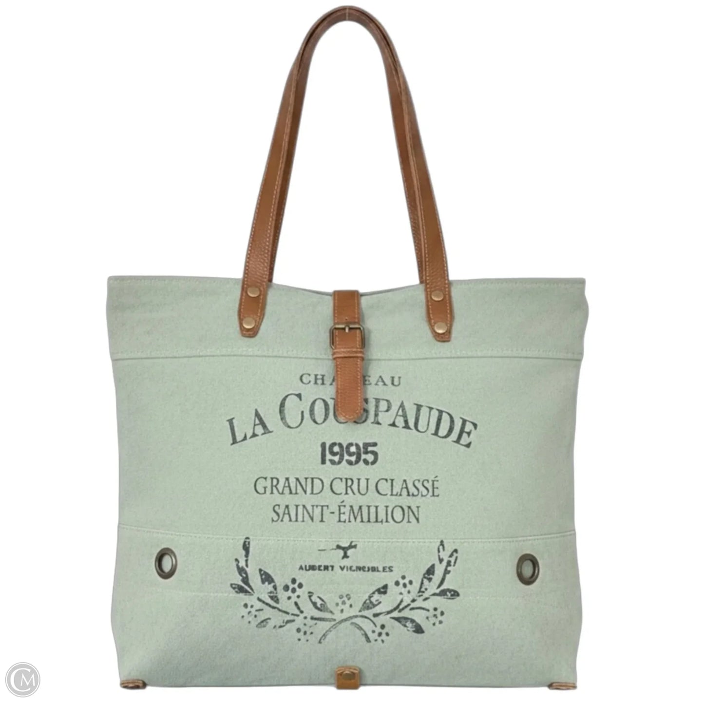 La Couspaude Canvas Tote Bag By Myra, Size: Medium