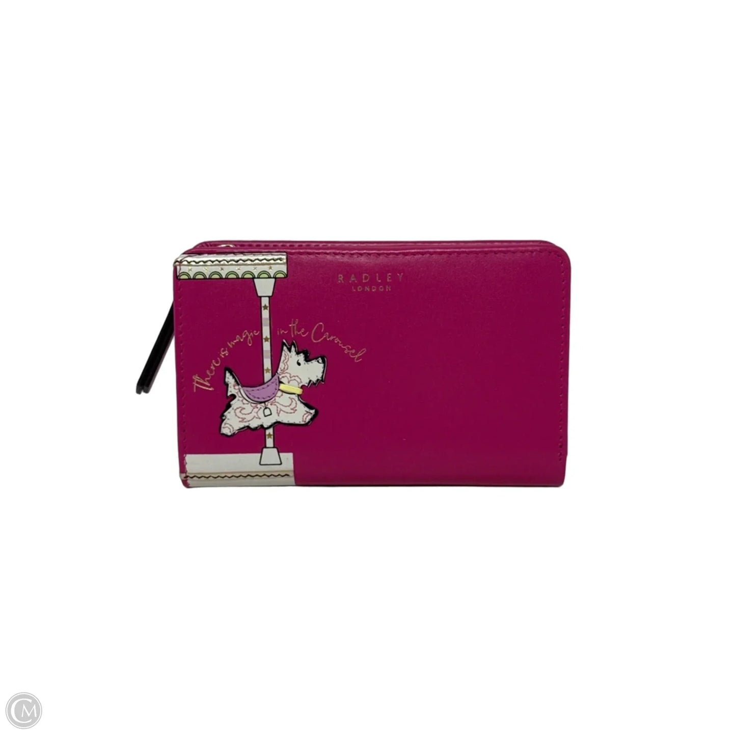 Magic Carousel Medium Leather Bifold Wallet By Radley London, Size: Small