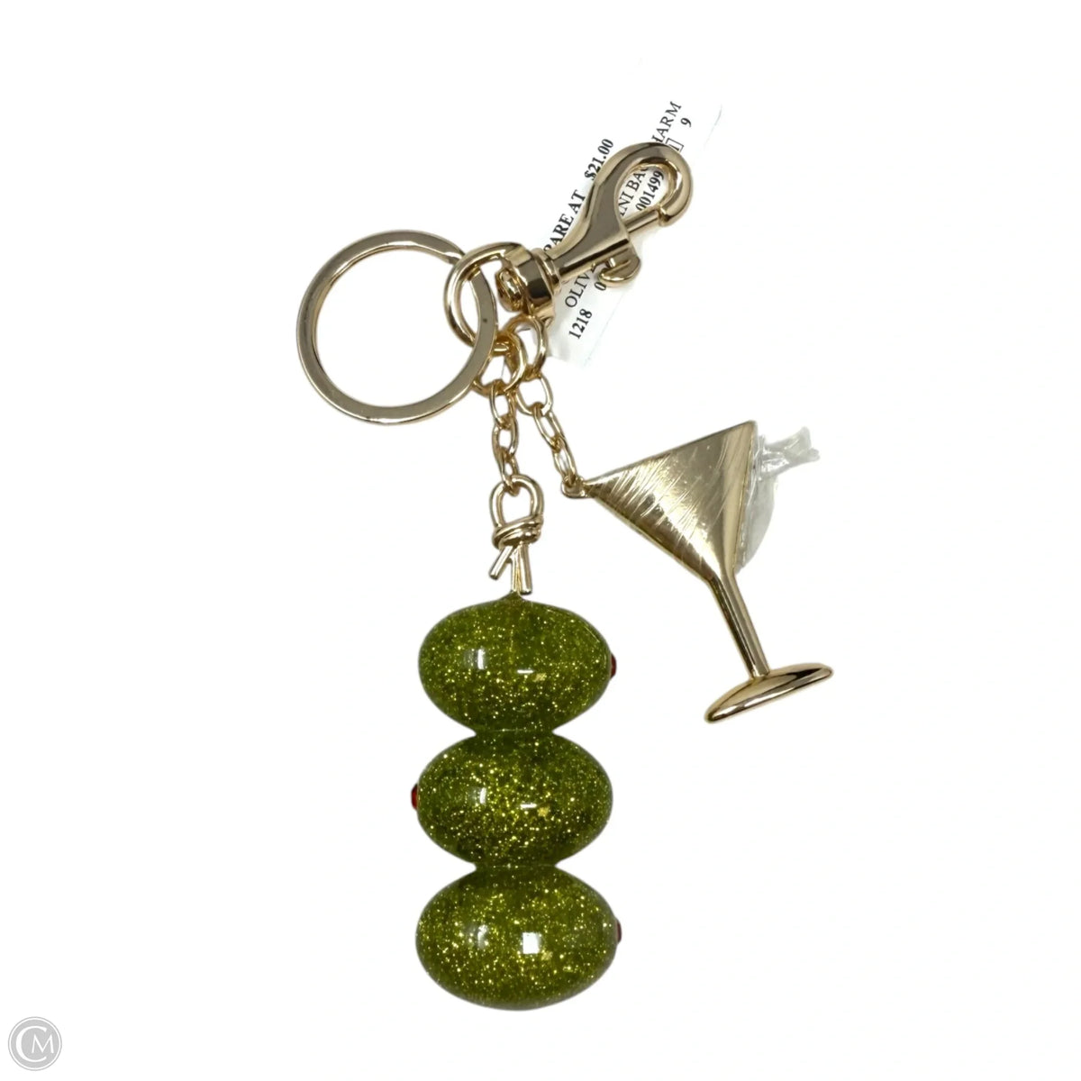 Martini & Olives Key Chain By Piper K, Size: