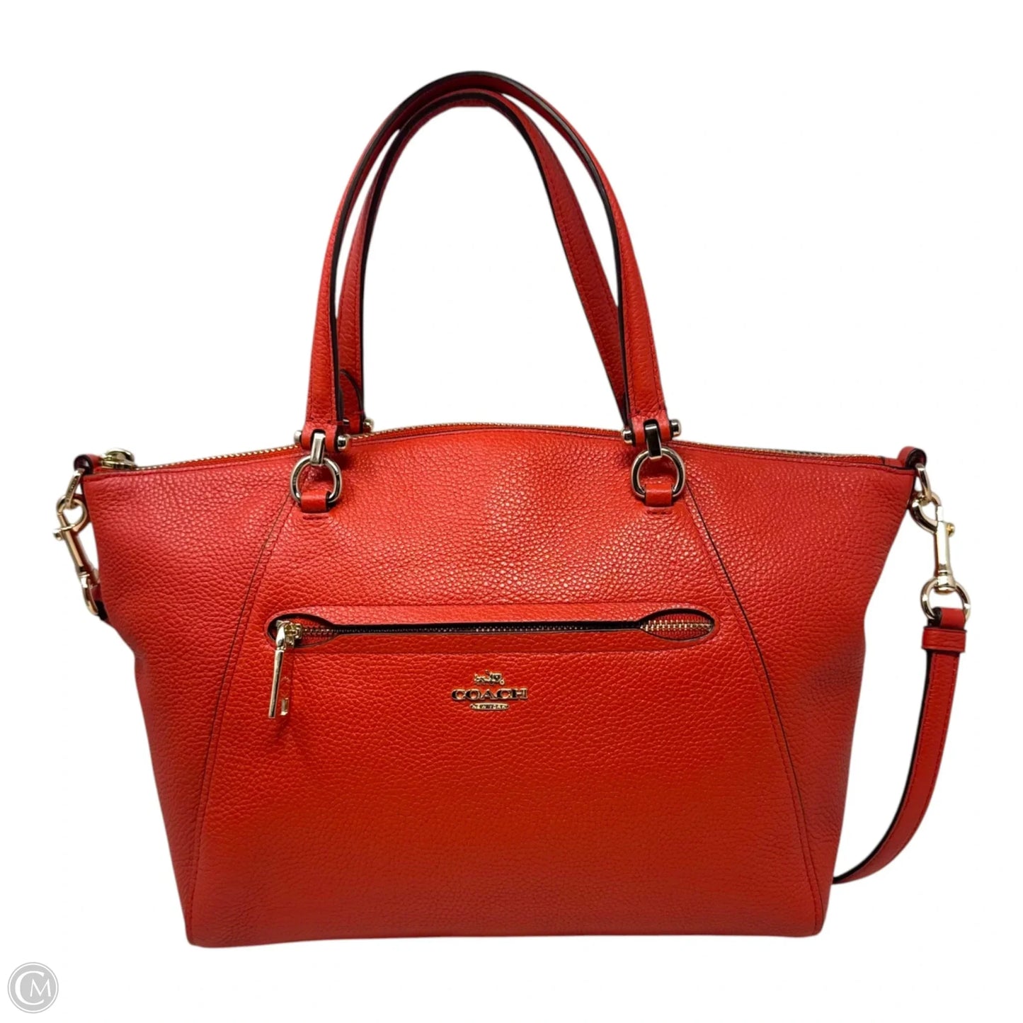 Prairie Satchel Handbag Designer By Coach, Size: Medium