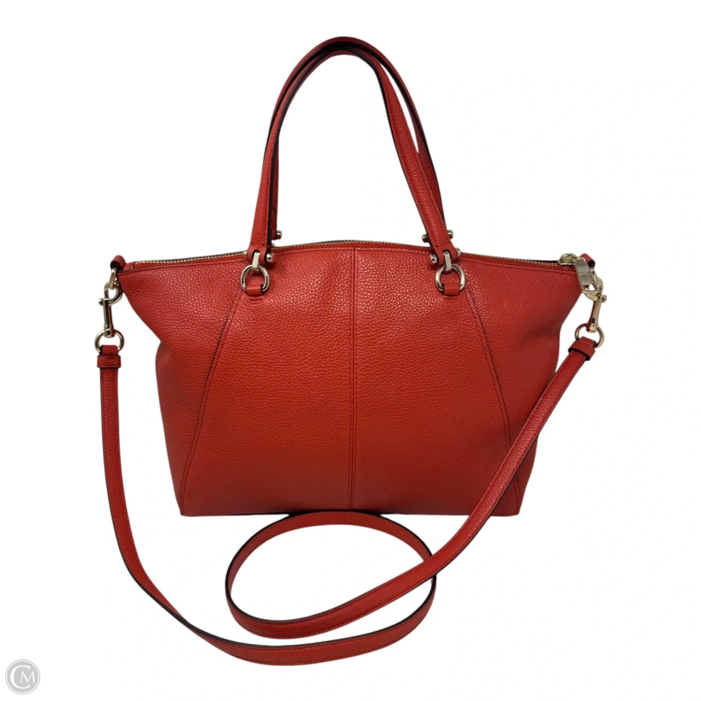 Prairie Satchel Handbag Designer By Coach, Size: Medium