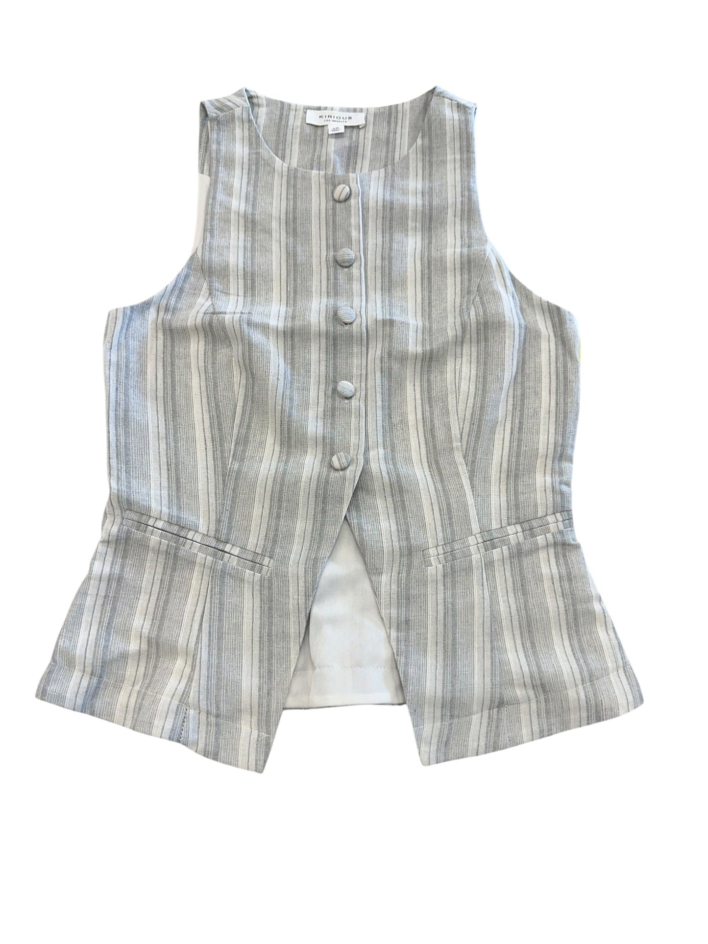 Vest Other By Kirious In Grey, Size:Xs