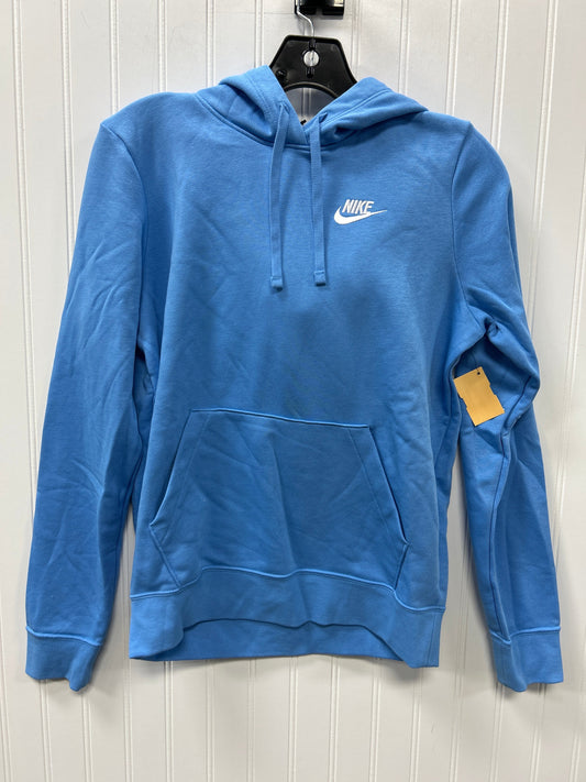 Sweatshirt Hoodie By Nike Apparel In Blue, Size:Xs
