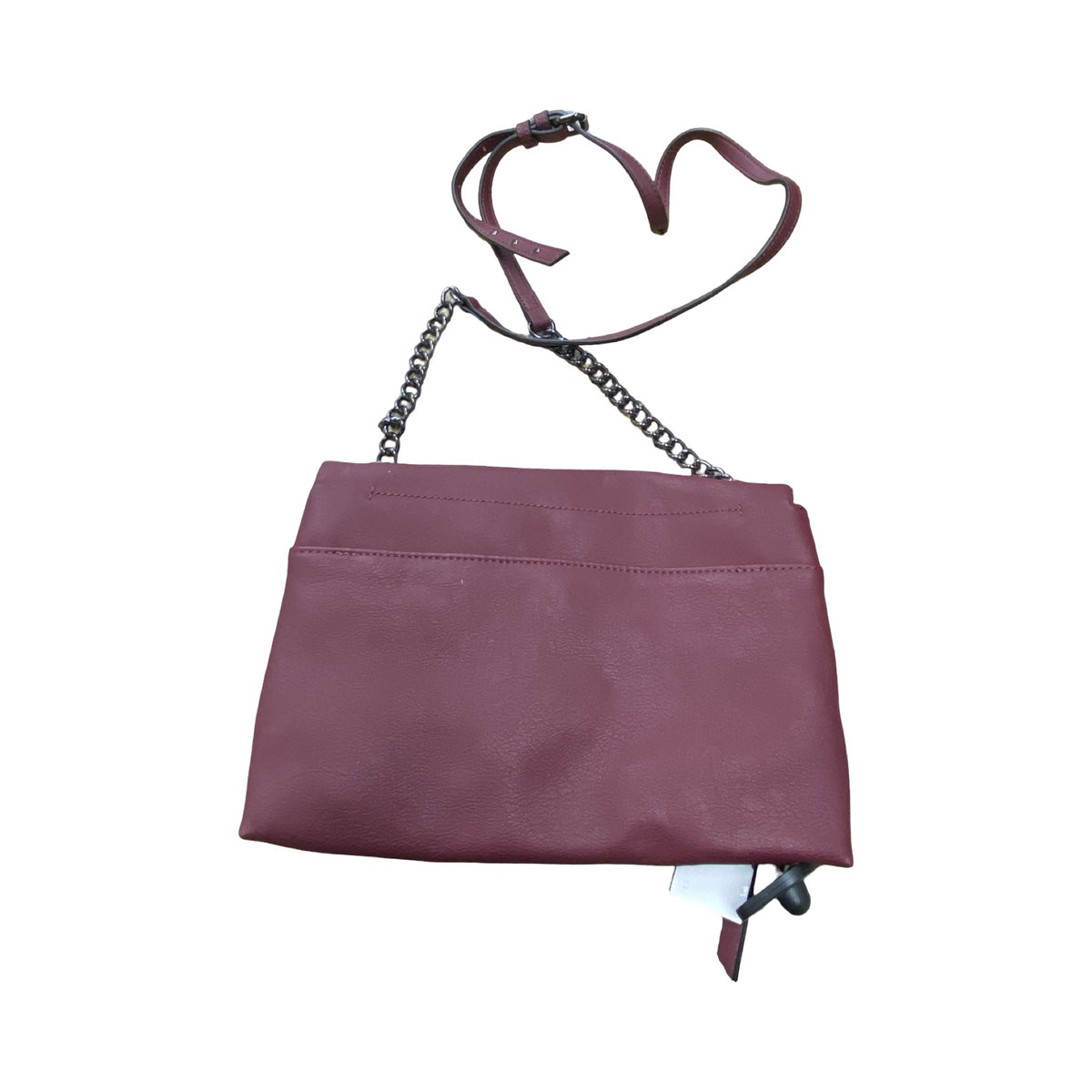 Handbag By Simply Vera In Maroon, Size:Medium