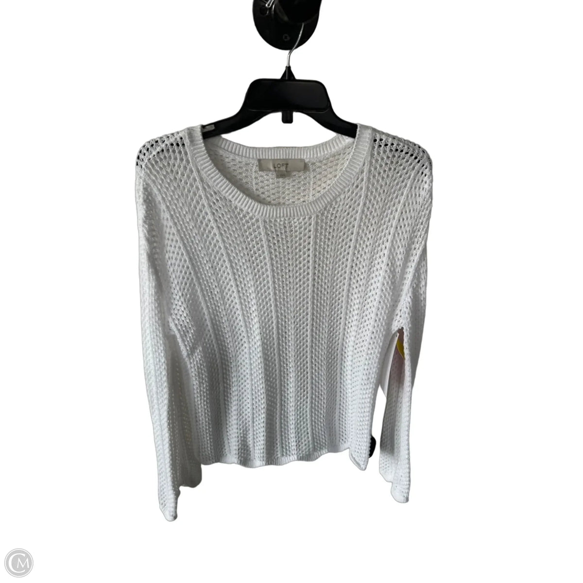 Sweater By Loft In White, Size: S
