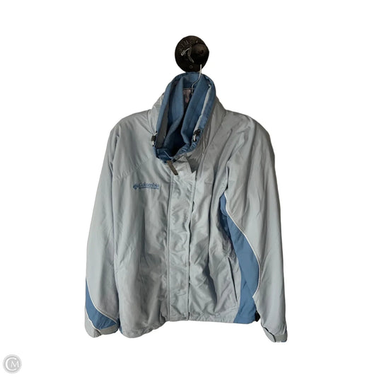 Coat Parka By Columbia In Blue, Size: L
