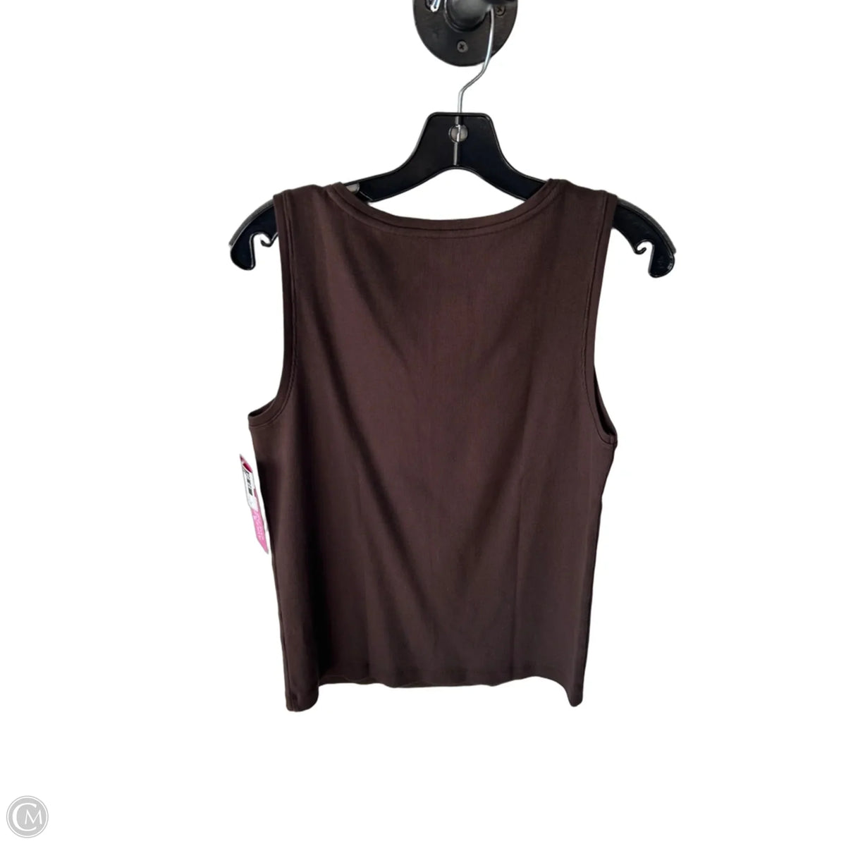 Top Sleeveless Basic By Chicos In Brown, Size: L