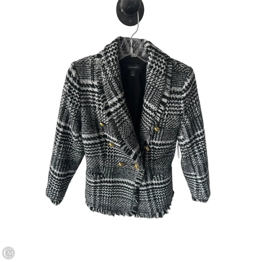 Blazer By Halogen In Black & White, Size: Xsp