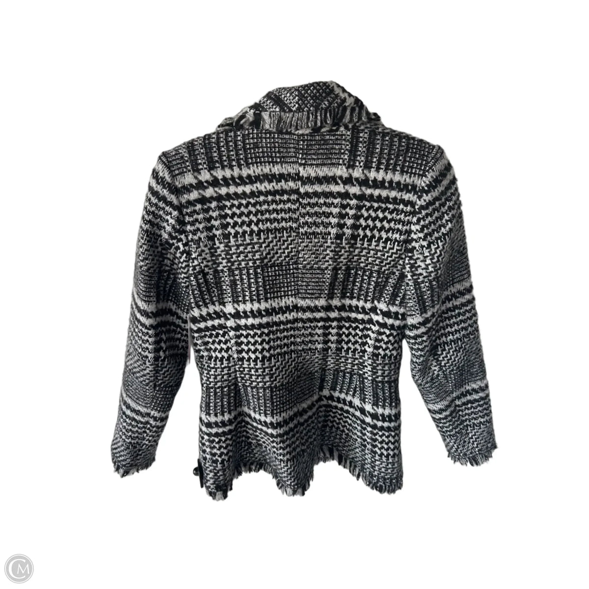 Blazer By Halogen In Black & White, Size: Xsp