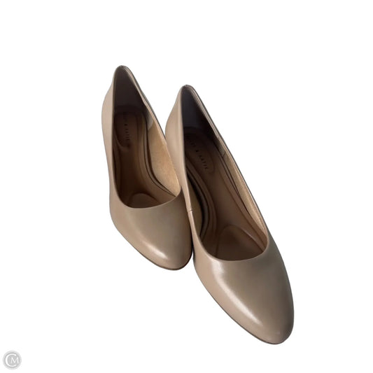 Shoes Heels Block By Kelly And Katie In Tan, Size: 6.5
