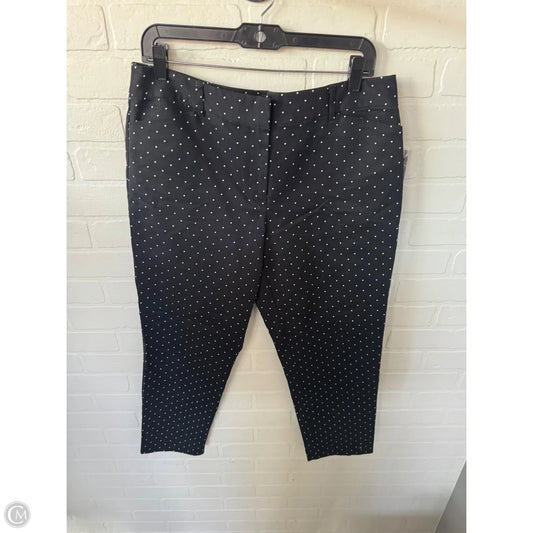Pants Dress By Liz Claiborne In Black & White, Size: 10