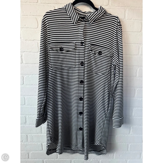 Dress Work By Clothes Mentor In Black & White, Size: S