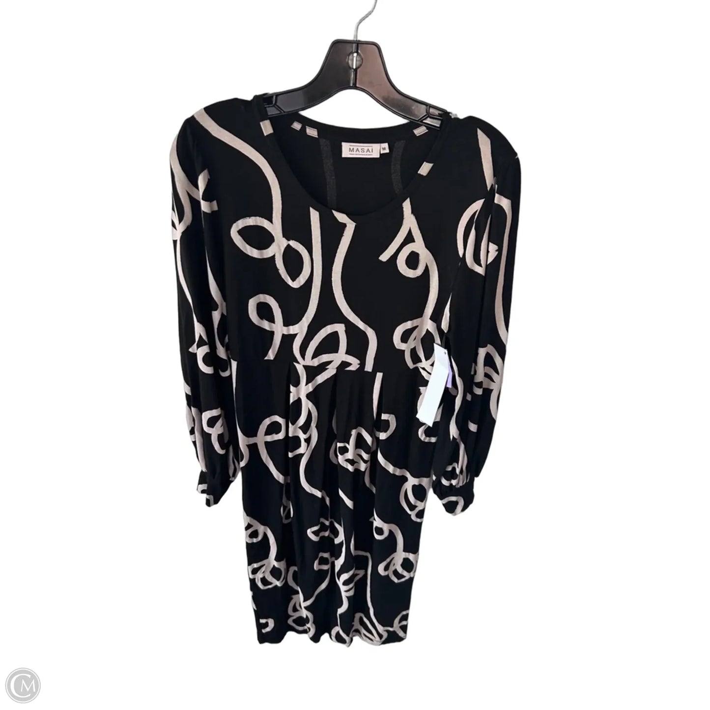 Dress Work By Cmc In Black & Cream, Size: M