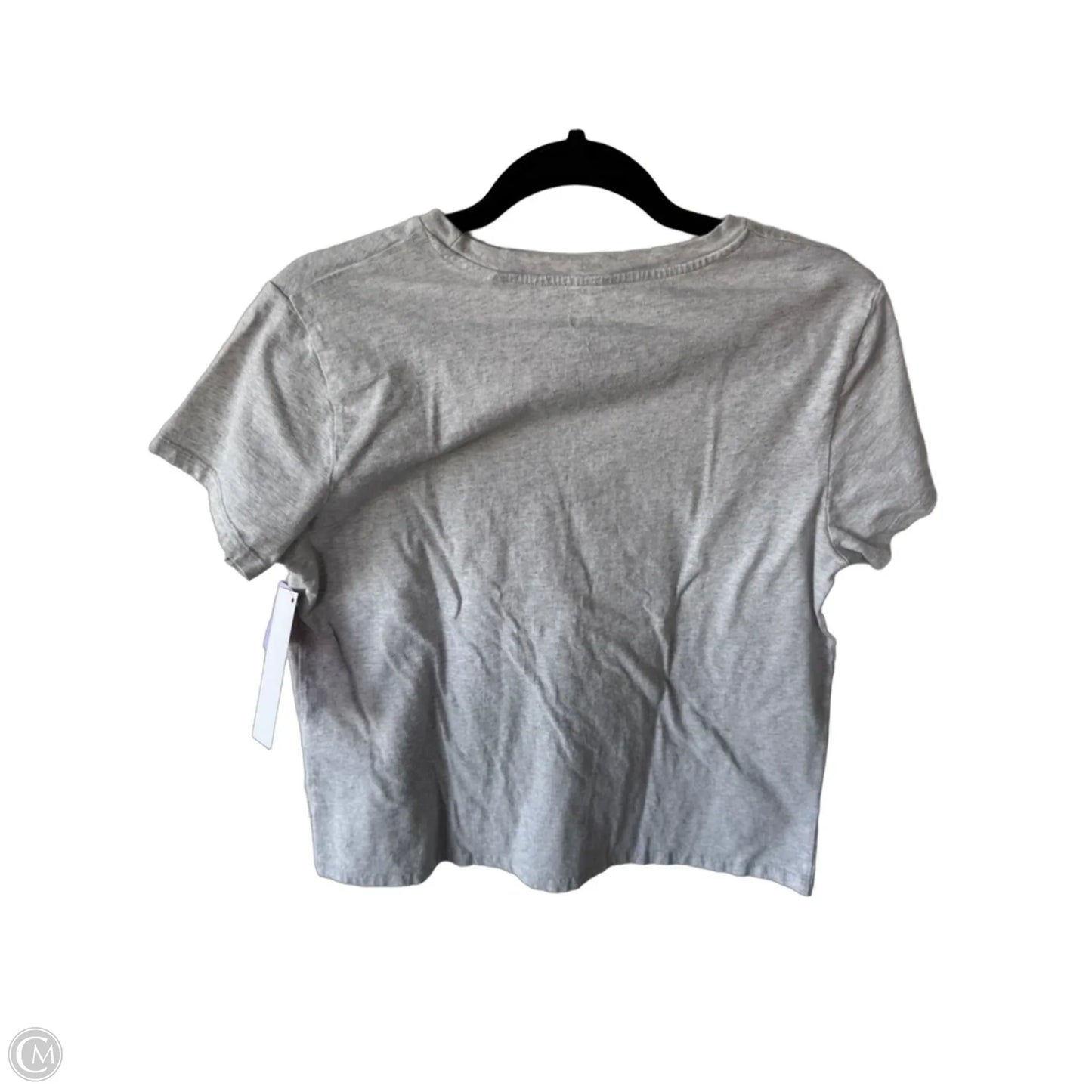 Top Short Sleeve Basic By Levis In Grey, Size: L
